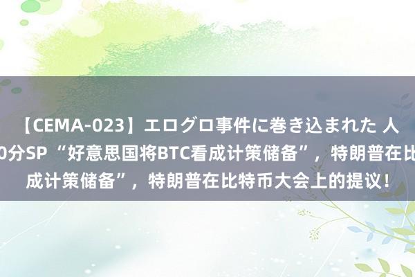 【CEMA-023】エログロ事件に巻き込まれた 人妻たちの昭和史 210分SP “好意思国将BTC看成计策储备”，特朗普在比特币大会上的提议！